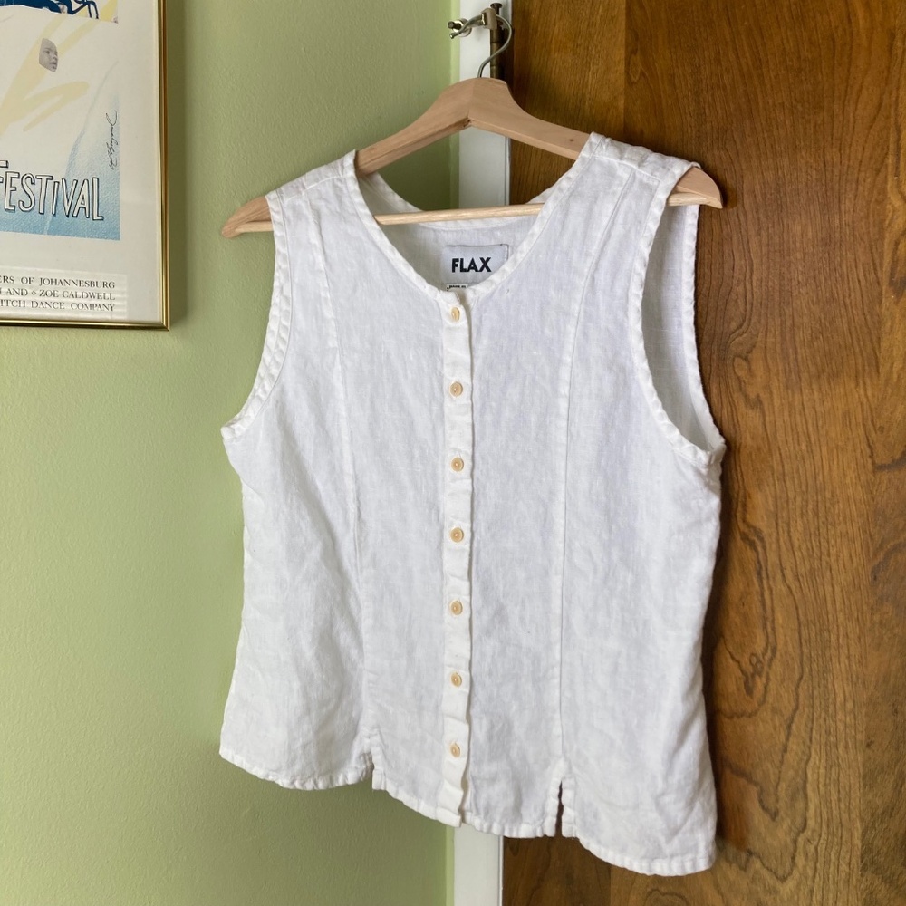 Flax Linen Tank